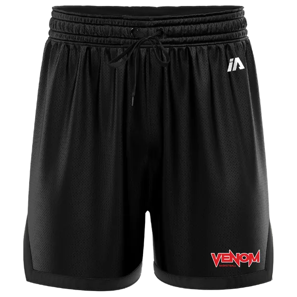 Venom Casual Shorts with Pockets - Black/Black, mens cut