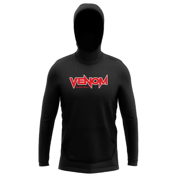 Venom Pro Pocket Hoodie in Black
