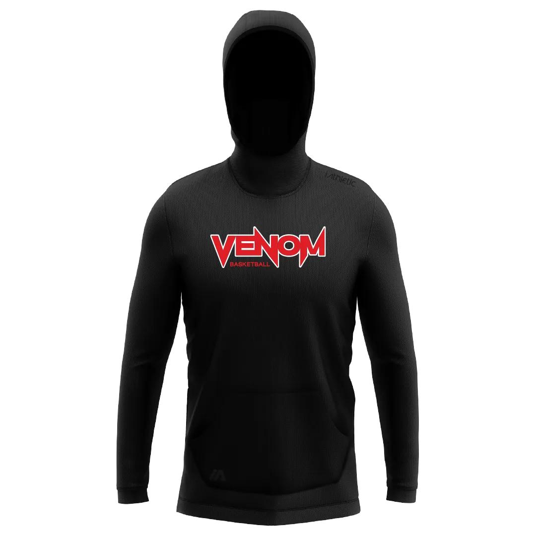 Venom Pro Pocket Hoodie in Black