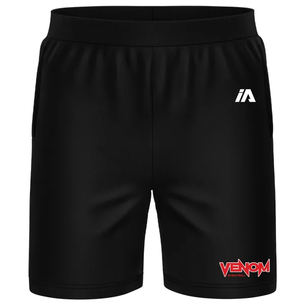 Venom Pro Sport Shorts in Black, mens/unisex cut
